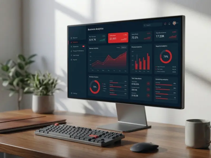 a pc monitor showing analytics of ads campaigns