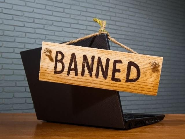 a-signage-with-the-word-banned